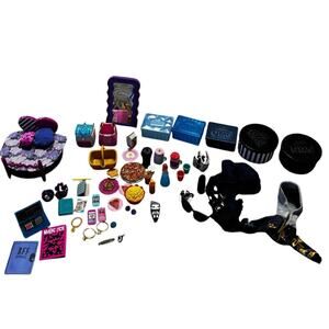LOL Surprise and Barbie accessories lot (over 40 pieces)